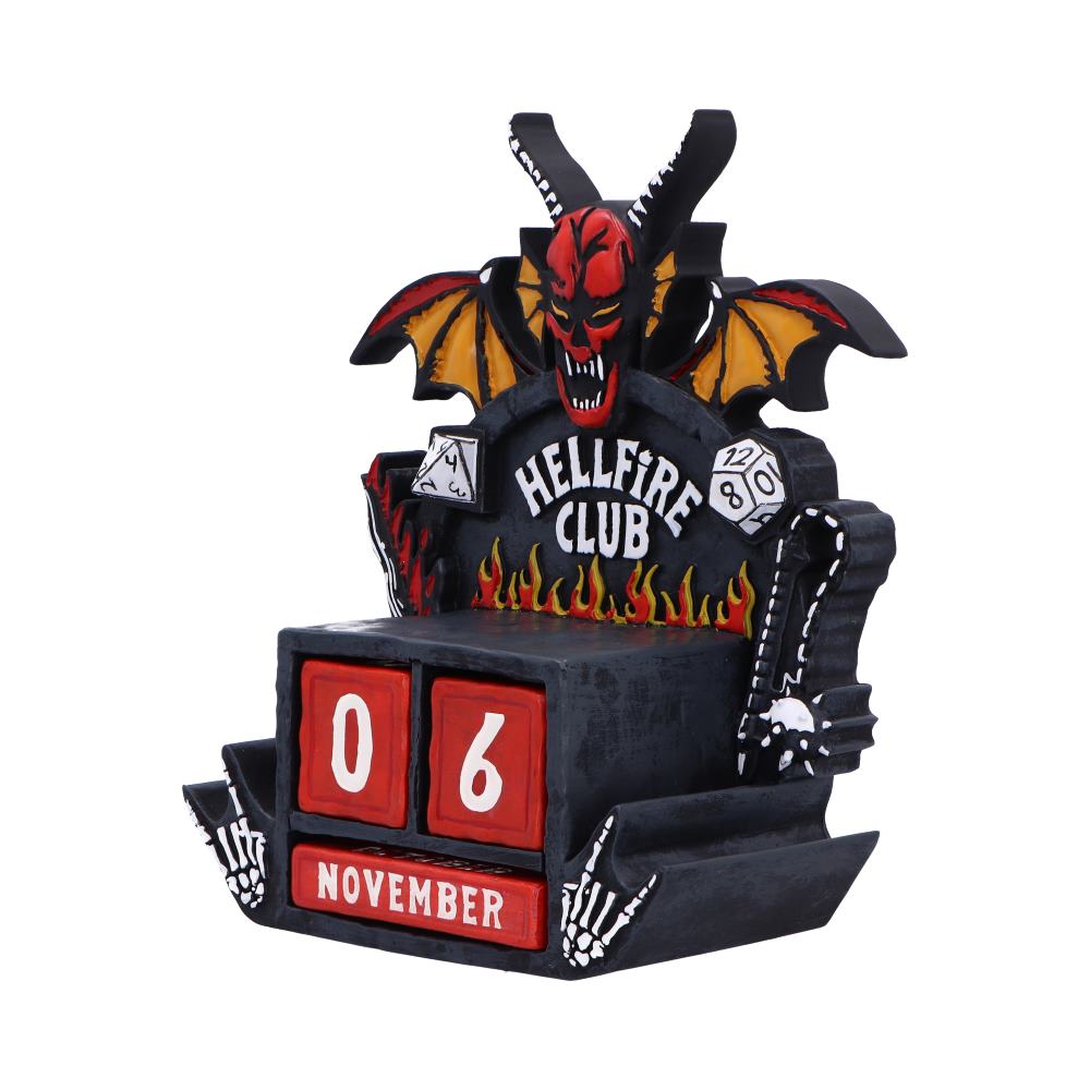 Stranger Things Hellfire Club Perpetual Calendar